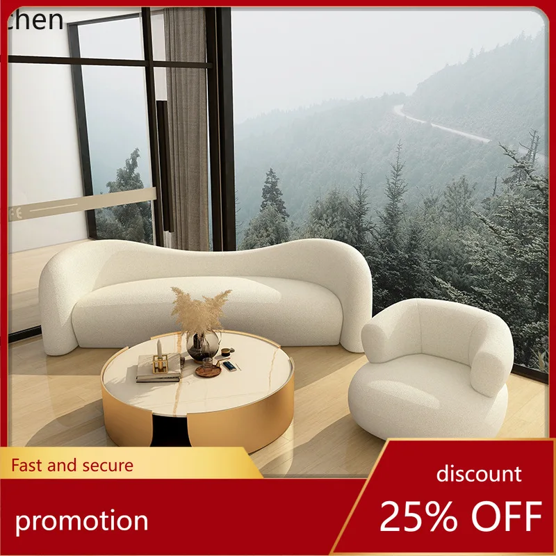 CZ  Minimalist Sofa for Living Room, Office, Fabric Sofa for Clothing Store, Beauty Salon, Apartment, Combination Home Sofa
