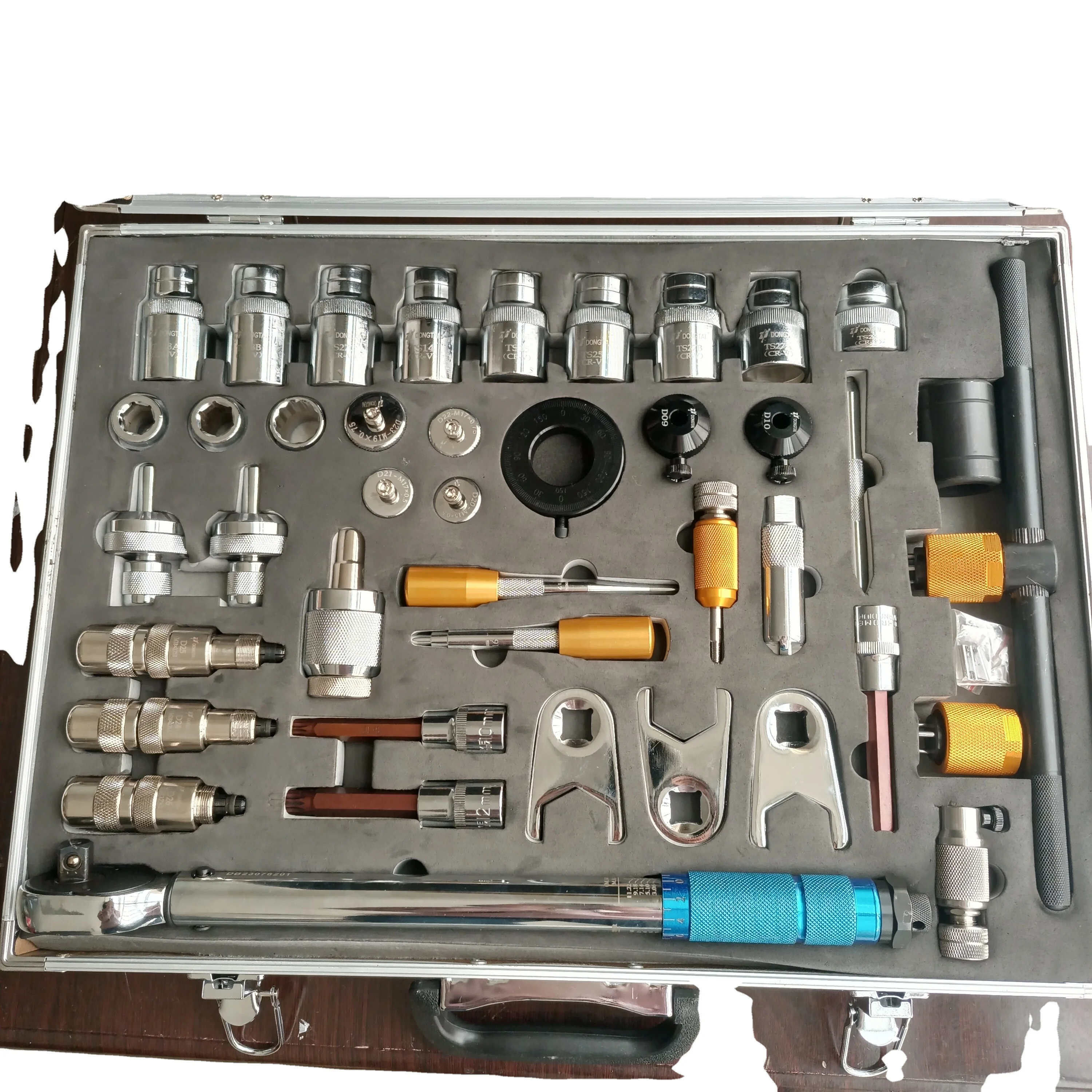 No. 001 Full Set Common Rail Tools for Common Rail Injector and Pump, Optional to Choose with Support or Not