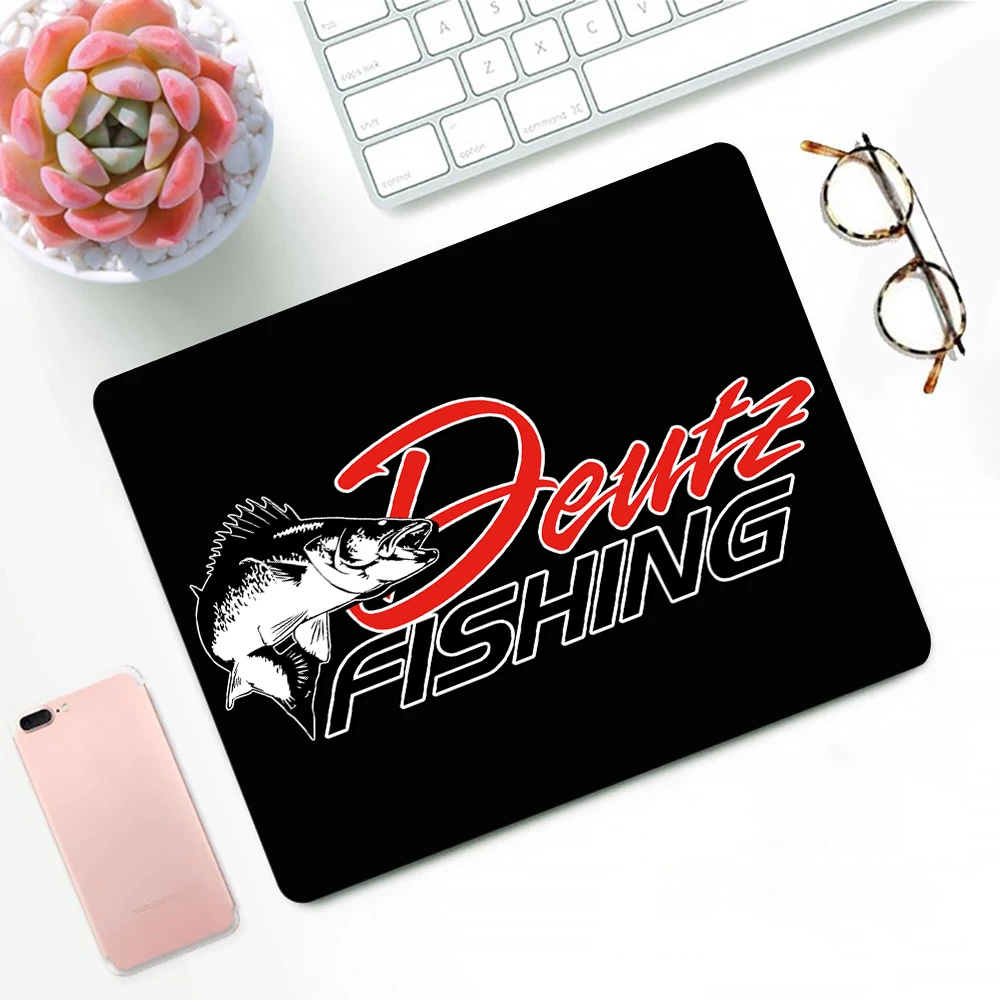 Bass Fishing Gaming Mouse Pad, XS Pequeno Mousepad para PC Gamer, Decoração Desktop, Mouse Mat do escritório, Deskmat Rug, Diversão