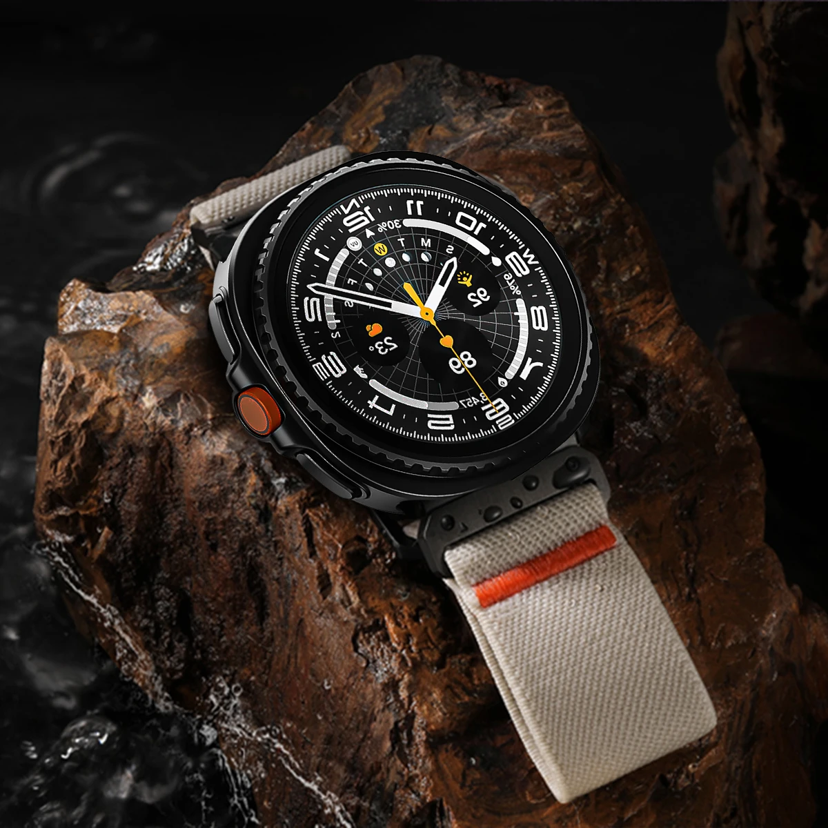 Nylon Strap for Samsung Galaxy Watch 8 9 40mm 44mm/8Classic 46mm Elastic Sport Band Correa Bracelet for Samsung Watch 8 9 Straps view 6