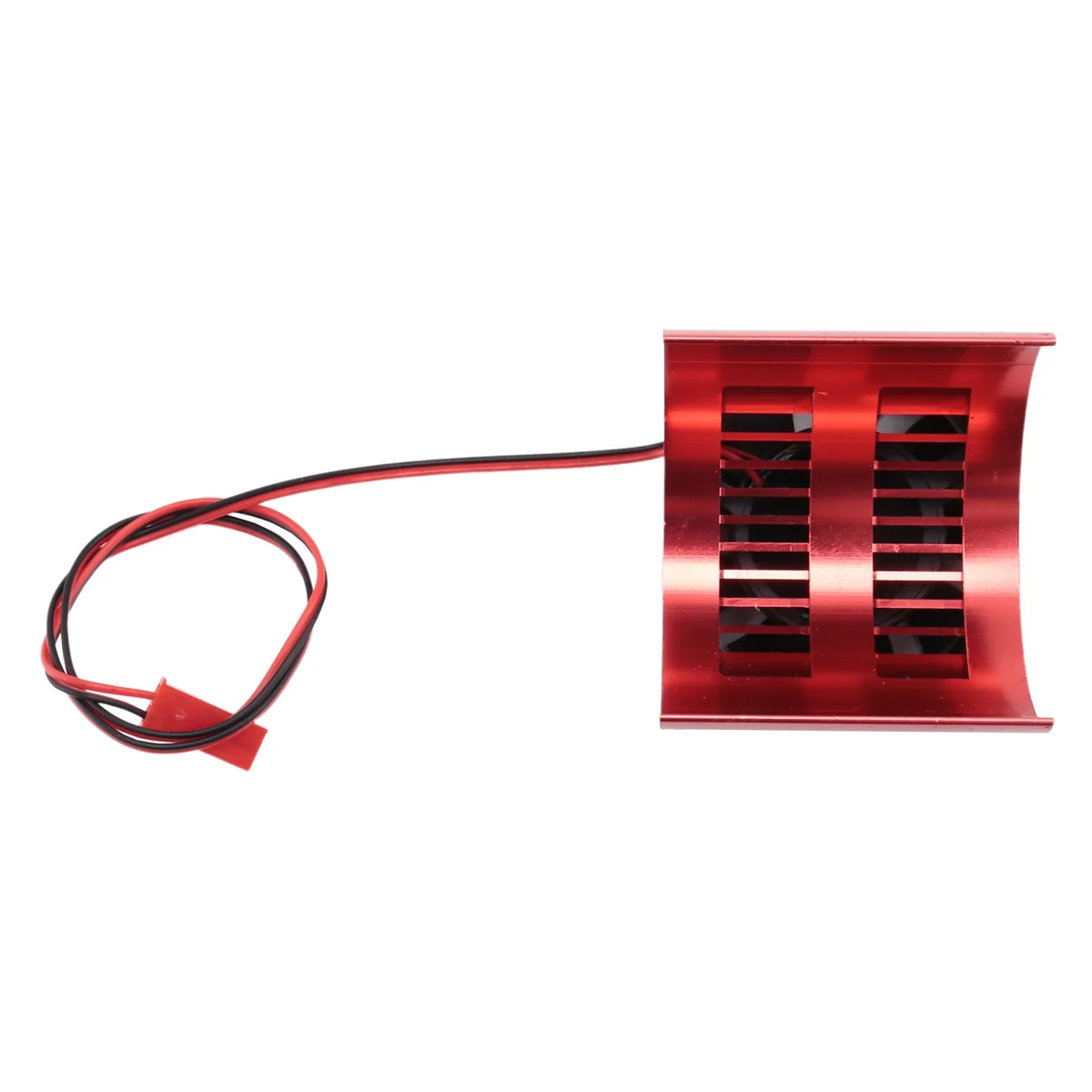 42mm Motor Cooling Fan Heat Sink for Traxxas 1/10 E-Maxx E-Revo Summit Arrma 1/8 Kraton Talion Typhon RC Car,Red