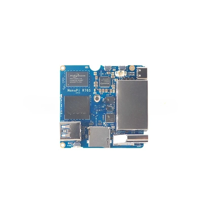 R76S Development Board Rockchip RK3576, LPDDR5, Dual 2.5G Ethernet Ports,AI Deployment