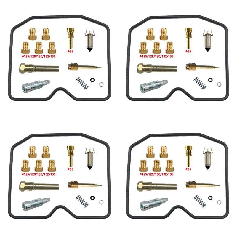 Kit de révision de carburateur Carbforge compatible avec Kawasaki CONCOURS GTR ZG1000-A 997cc 1000cc 1986-2004