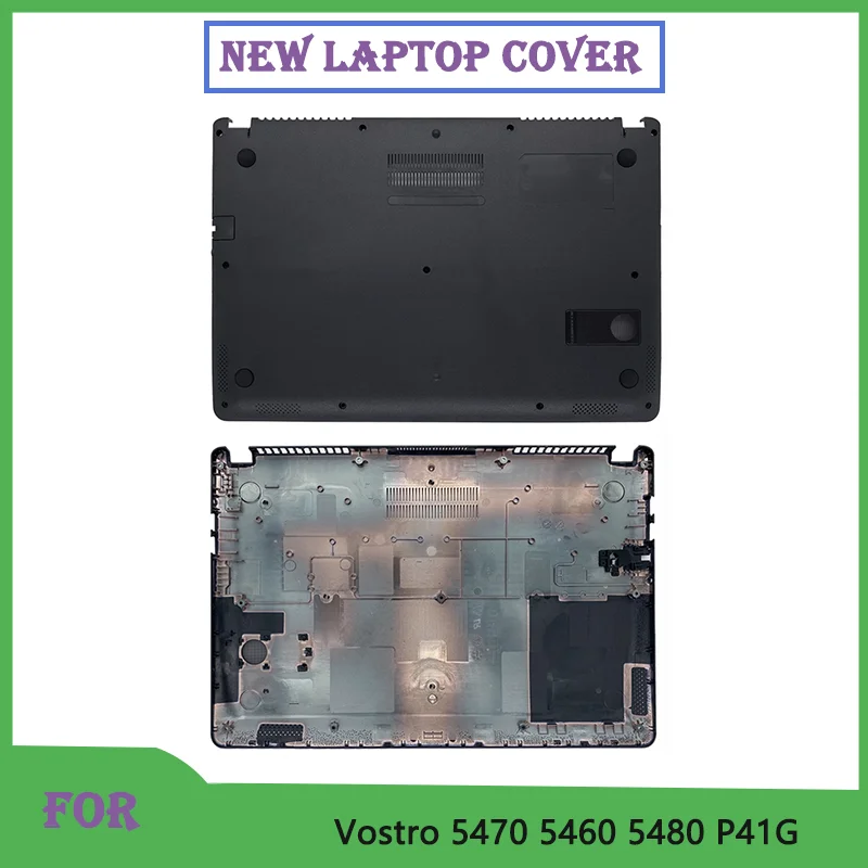 Novo para vostro v5460 5470 5460 5480 p41g série portátil d escudo capa de apoio para as mãos/caixa base inferior/porta capa inferior