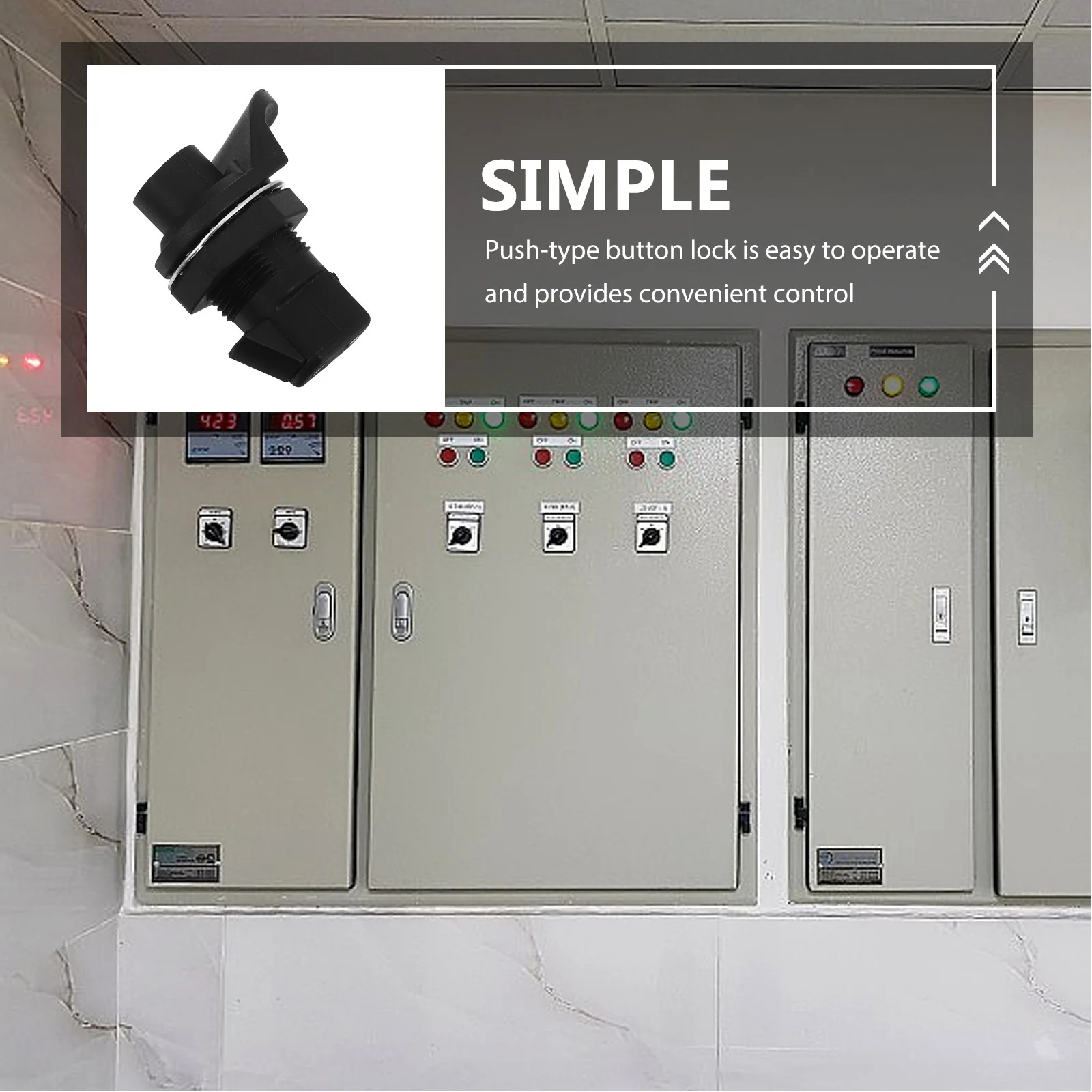 Рисунок 2 - 1 комплект, защелка с кулачковым замком