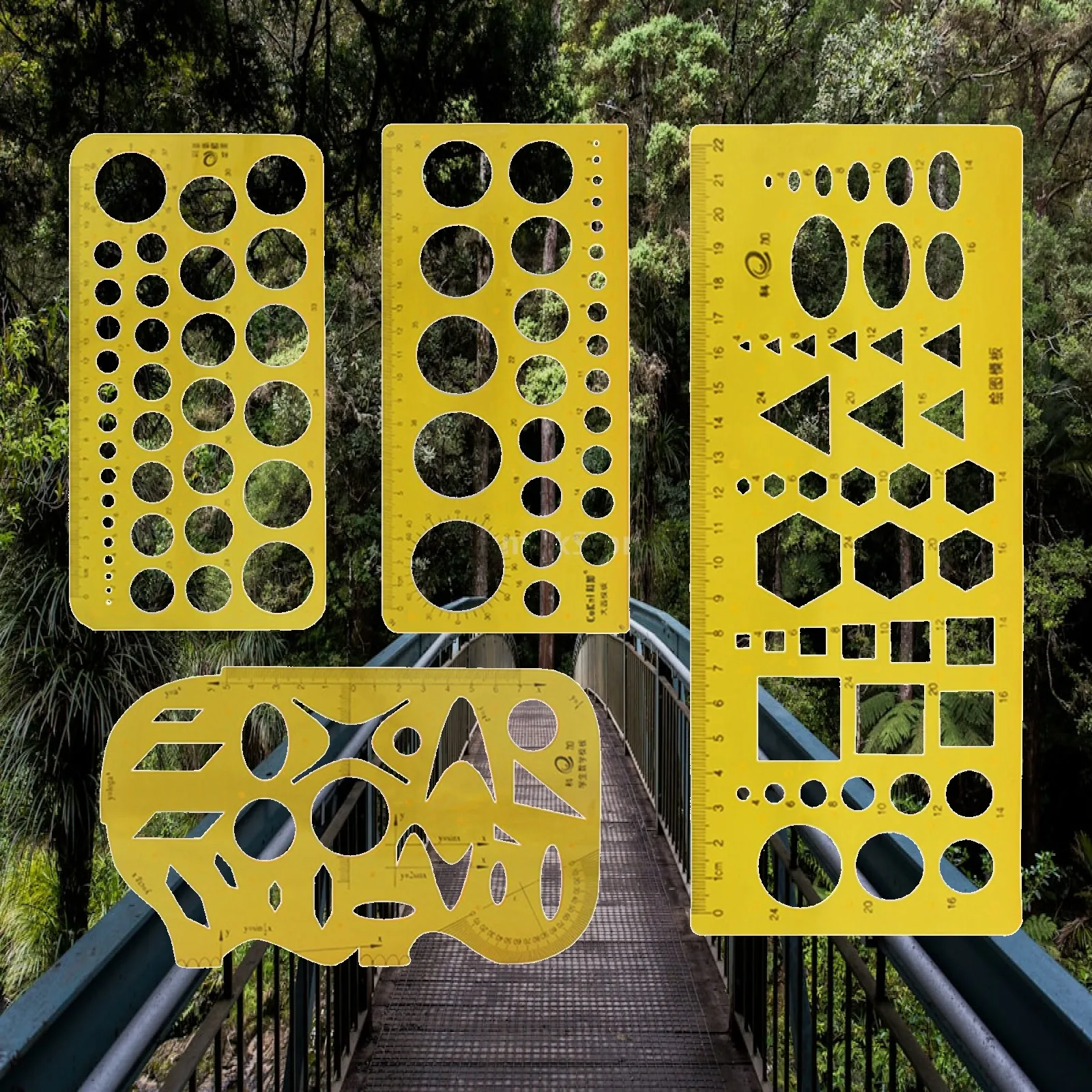 plantillas-de-dibujo-geometrico-de-plastico-reglas-de-geometria-transparentes-de-color-amarillo-herramienta-de-medicion-profesional-para-estudiantes