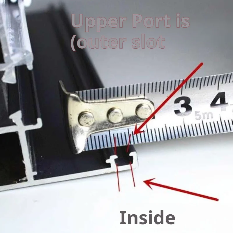 1M EPDM Composite Sponge Foam Sealing Rubb Er Strip Elastic Dustproof Broken Bridge Aluminum Door Window Frame Sound Insulation