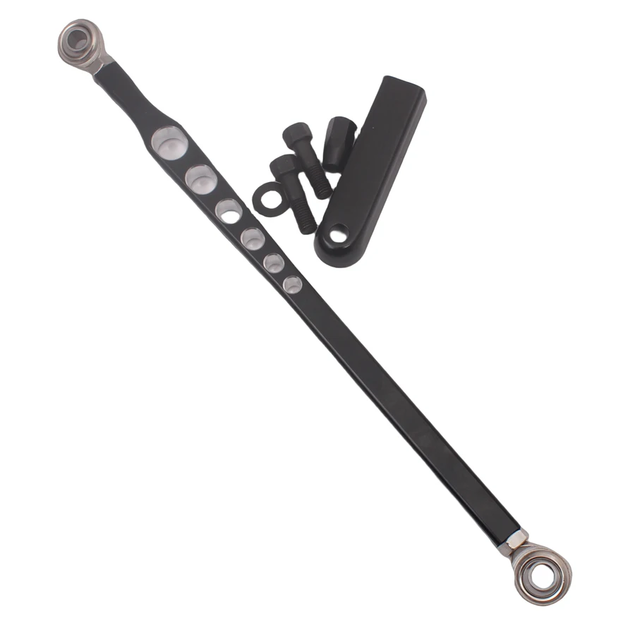 Fit For Harley Touring Electra Glide Softail Dyna Fat Boy Road King Motorcycles Gear Shift Linkage Lever Black Chrome 330mm