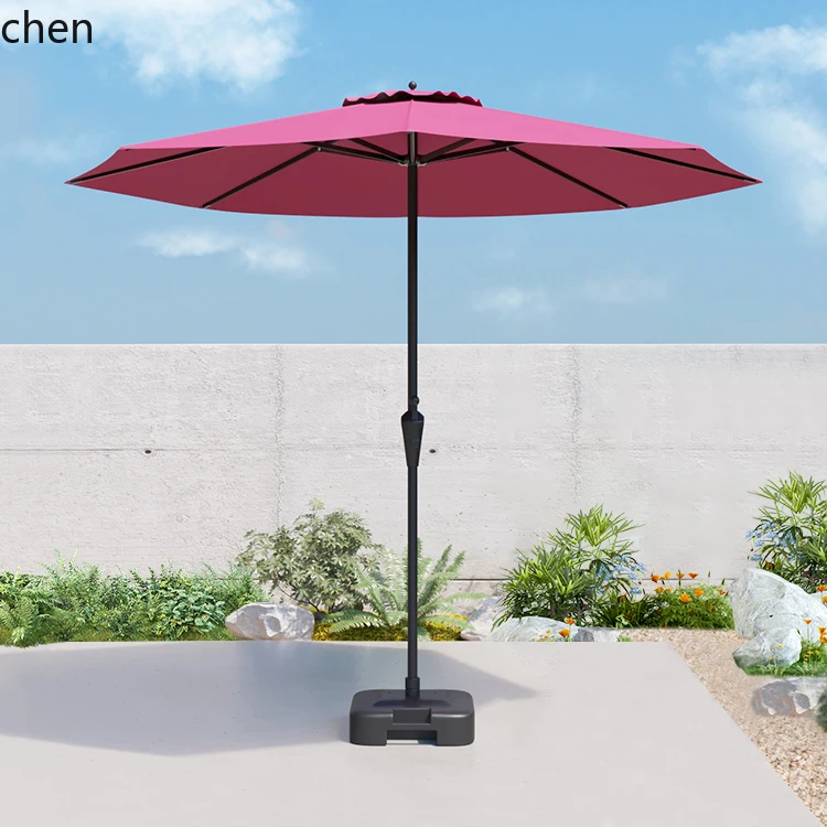 

QZT Outdoor Sunshade Umbrella Courtyard Umbrella Kiosk Stall Umbrella