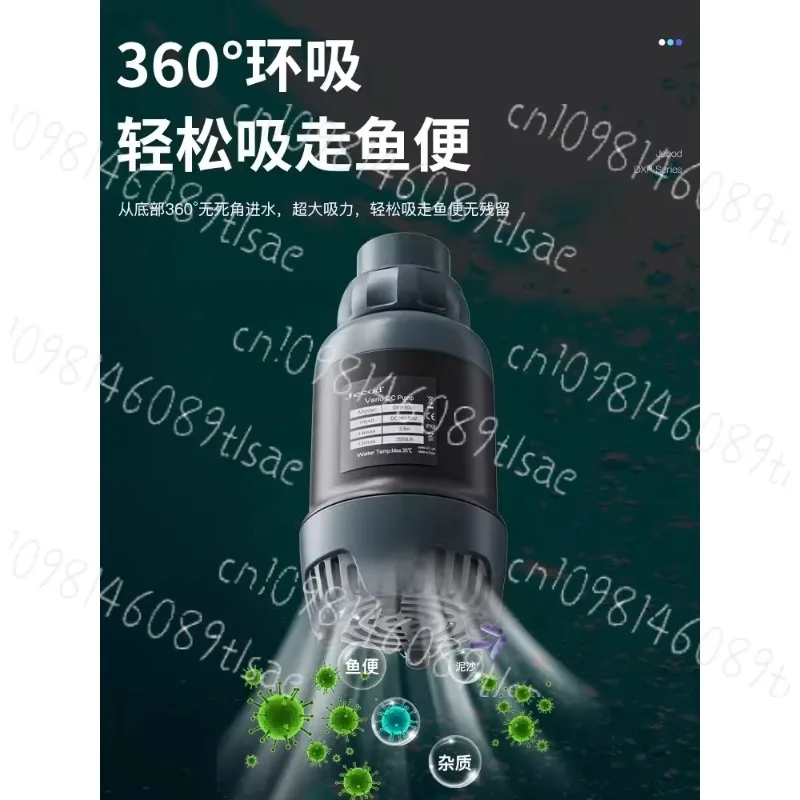 

Водяной насос Bluetooth DXP 2024. | Бесшумный погружной очиститель для аквариума с всасыванием какашек | Инвертор энергосбережения