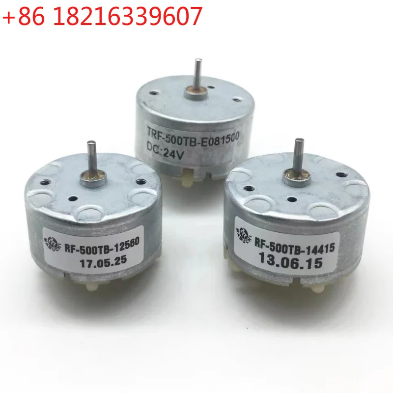 YAO 1PC Micro DC Motor RF-500TB 12560 14415 18280 Mini Micro  Metal Electric Motor for Fragrance dispenser Humidifier Motor