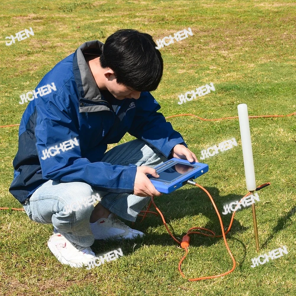 

HQC TC150 Машина для обнаружения воды с электрическим сопротивлением 150 м Детектор воды Подземный искатель