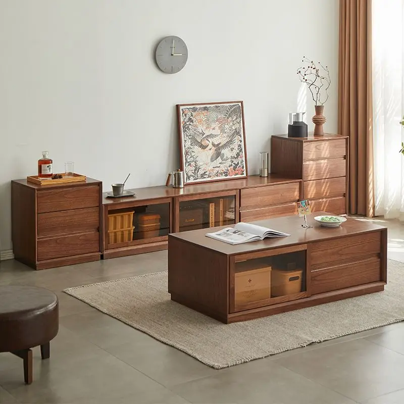 خزانة تلفزيون إيطالية بسيطة، أدراج عصرية، خزانة تلفزيون فاخرة، شقق تخزين أثاث Meuble Chambre #6