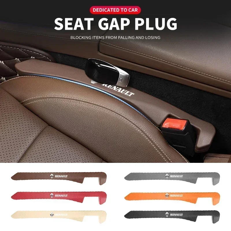 

Car Sticker Leak-proof Car Seat Gap Filler Side Seam Plug Strip For Renault Kangoo 2 Koleos 1 Modus Kadjar Captur Megane 1 2 3 4