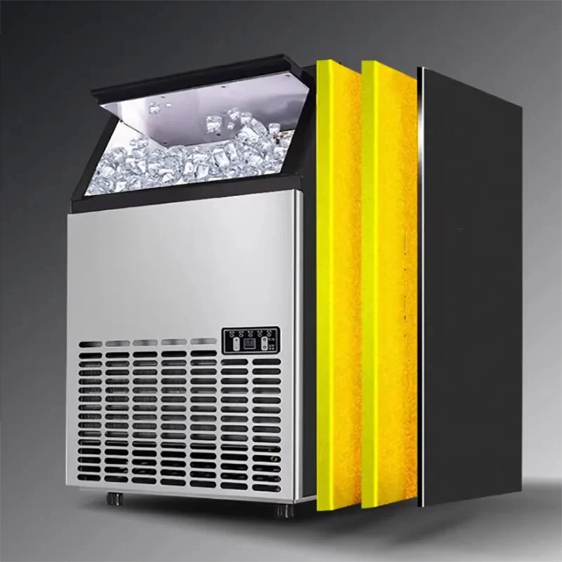 

Countertop Ice Maker Machine Auto Self Cleaning Round Ice 25kg/24h Ice Cubes
