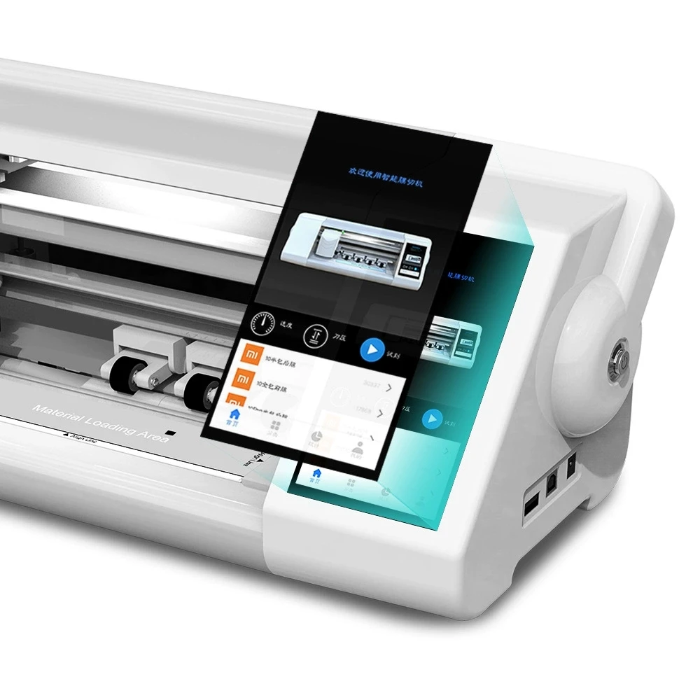 FONLYU X5 Intelligent Cutter Machine Auto Cover Cell Mobile Phone Screen Protector Plotter Hydrogel Film Making Cutting Machine