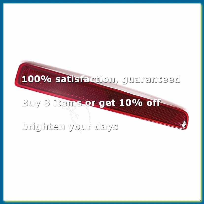 New Car Auto Red Lens Rear Brake Rear Bumper Light Corner Reflector Taillight for 3 4 Range Sport