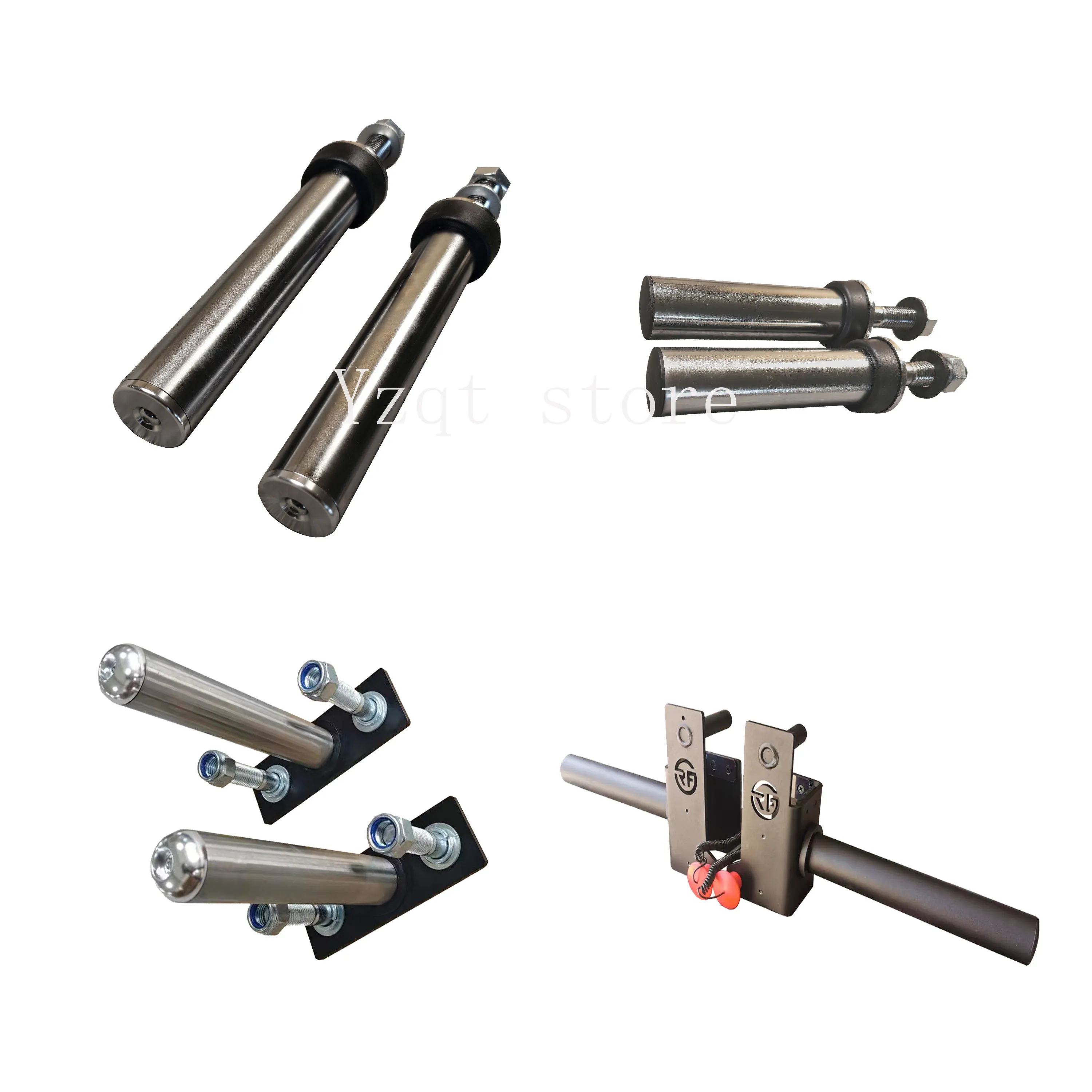 REP FORCE Squat frame 25MM aperture installation Stainless steel large hole barbell piece storage rod 30CM length