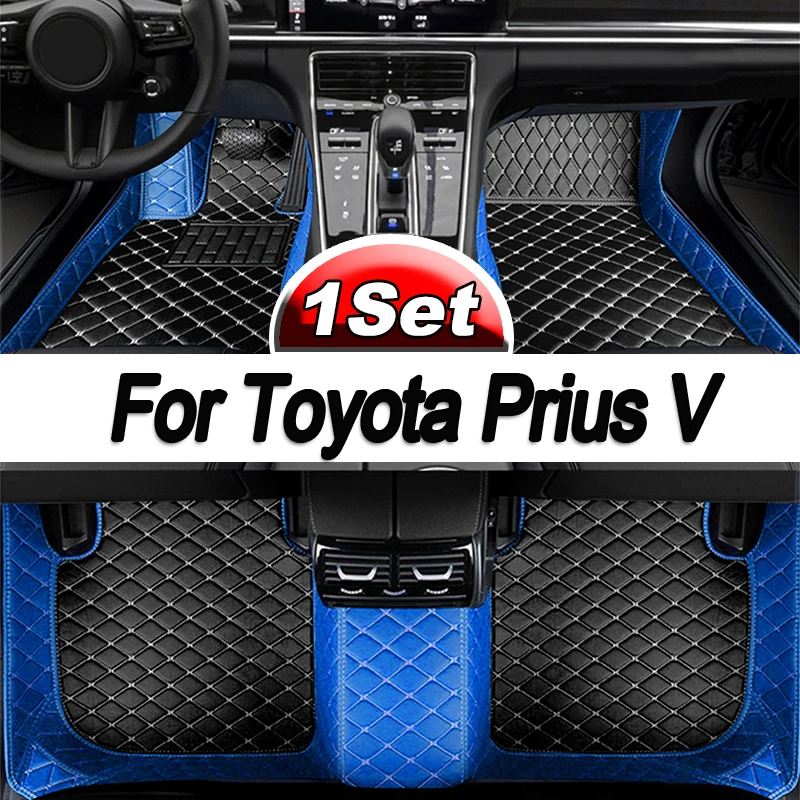 

Car Floor Mats For Toyota Prius V α Prius Plus ZVW40 ZVW41 2012~2017 7seat Waterproof Floor Mats Car Accessories