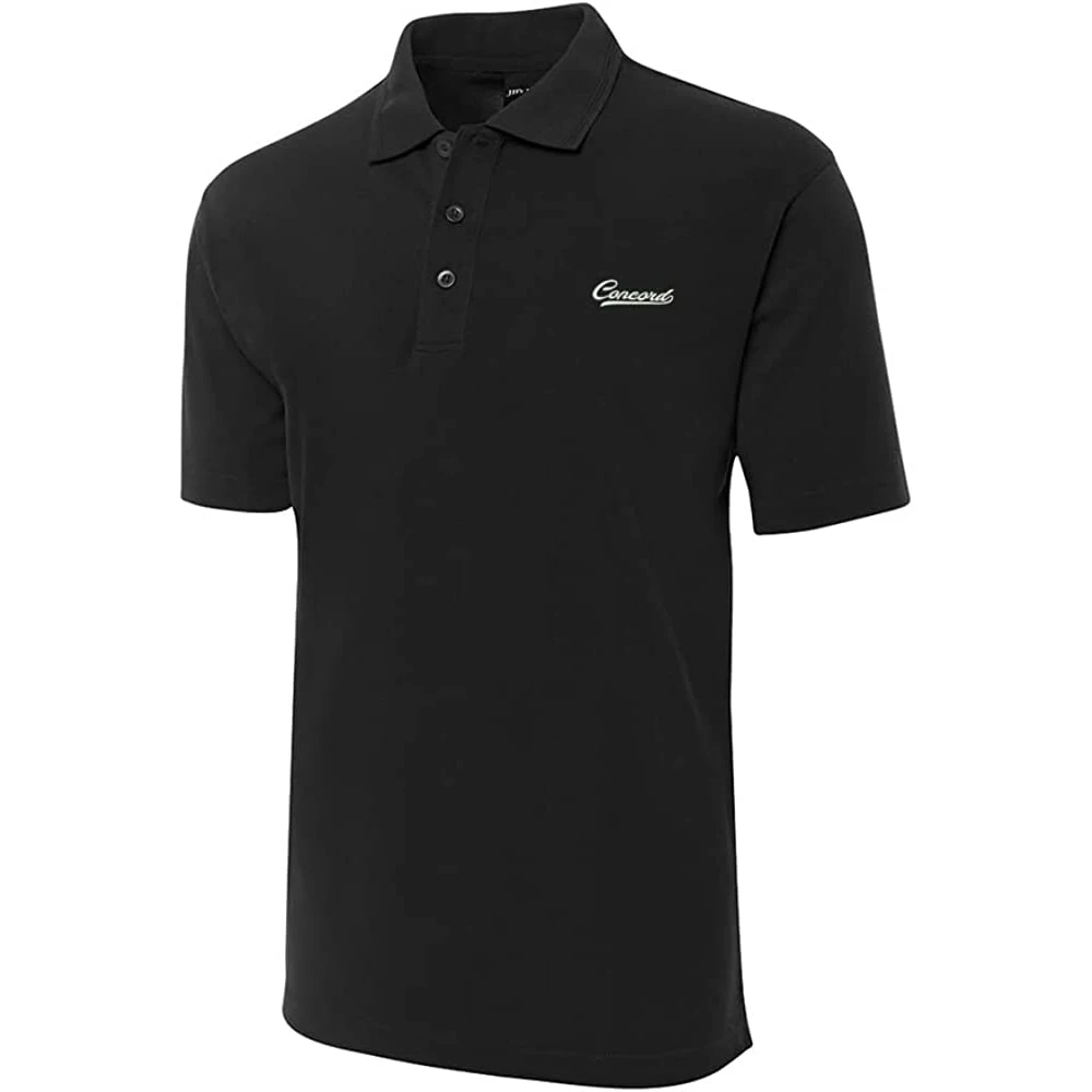 

Concord City NH Embroidered Short Sleeve Polo Shirts Classic Embroidery Men's Polo Shirt