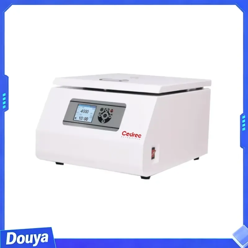 Small Benchtop High-Speed Microplate Centrifuge LCD Display for 96-well PCR Plate