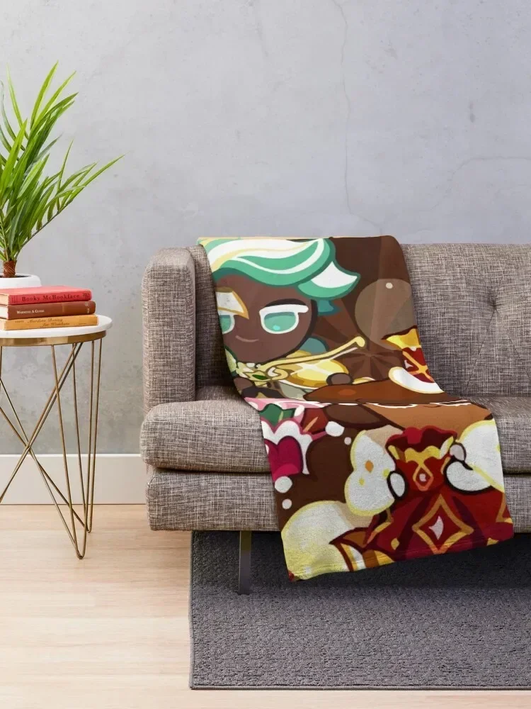 Christmas in Cookie run kingdom Throw Blanket Hair Travel Luxury Brand Blankets