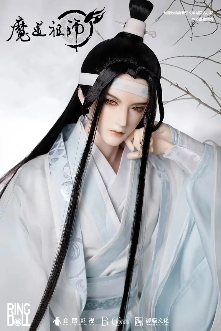 Genuine Mo Dao Zu Shi Points Bjd 70.5cm Lan Wangji Lanzhan Wangji Qin Mdzs Collectable Bid Model Toy Birthday Christmas Present