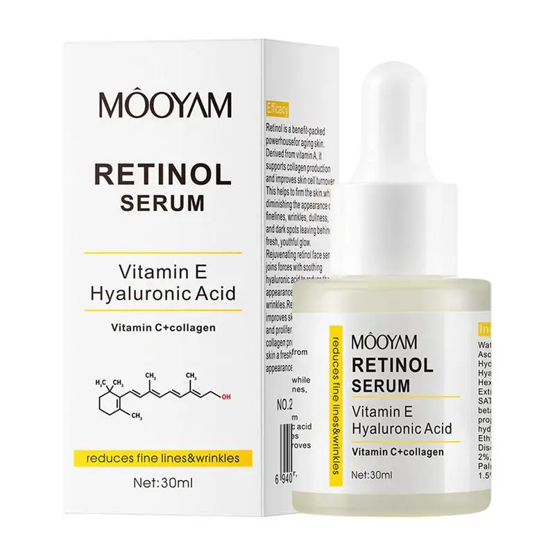 Retinol Essence Vitamin E Hyaluronic Wrinkles Repairing Essence Firming Facial Repair Essence Anti Aging Face Retinol Essences