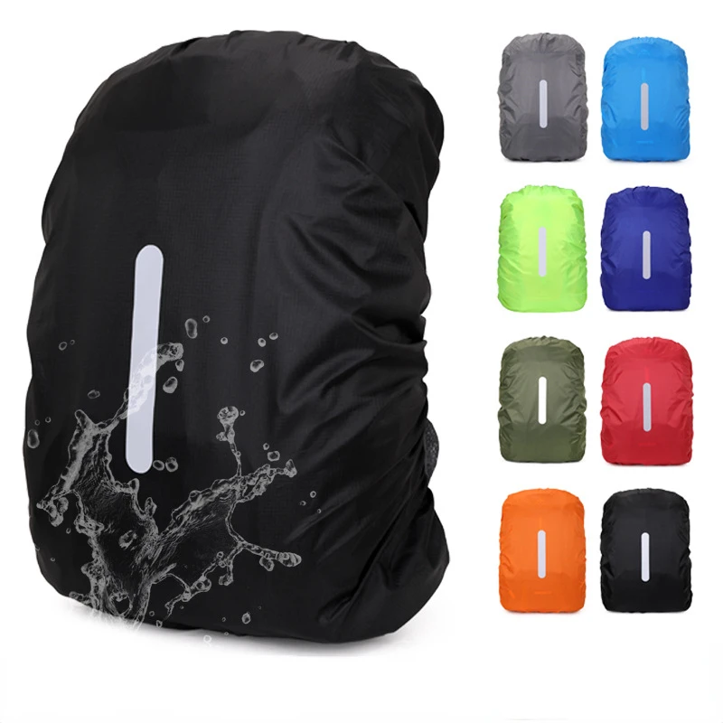 35-70L Reflective Light Backpack Rain Cover Outdoor Hiking Climbing Bag Cover Waterproof Rain Cover For Backpack