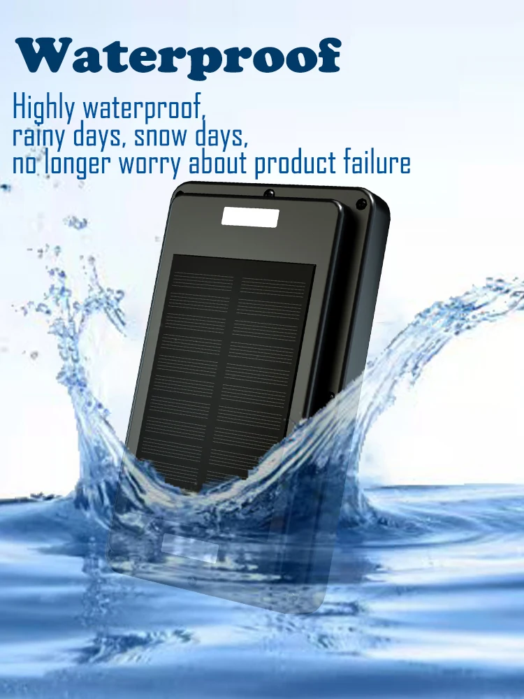 Pelacak GPS Tenaga Surya 4G 2G dengan Alarm Lepas, Pelacak GPS untuk Domba Sapi Ternak, Kalung GPS Tenaga Surya untuk Sapi