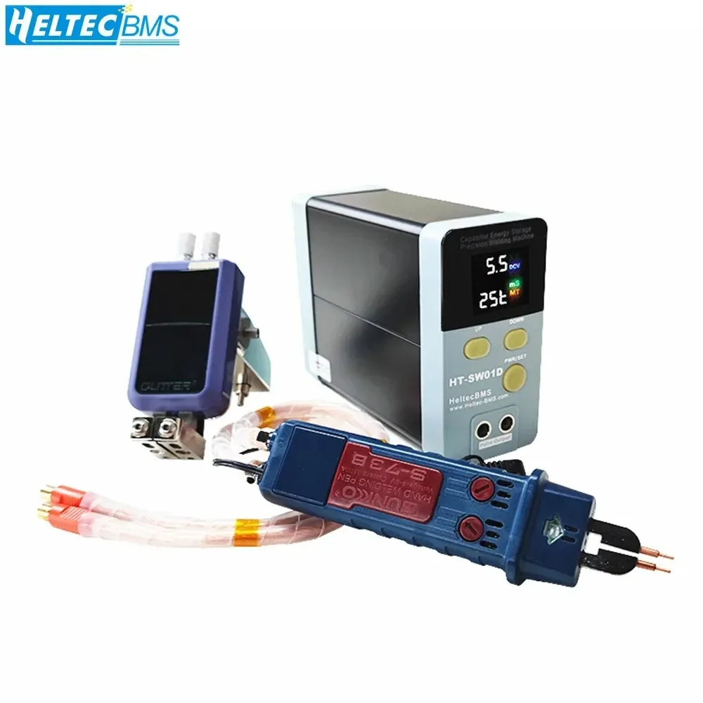 Capacitor Spot Welder 14.5KW 2500A Battery Welding Machine Portable 18650 Lithium Battery DIY Nickel Strip Welder 0.3mm LED