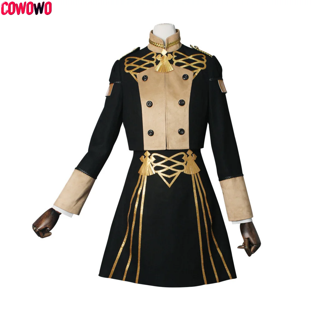 COWOWO Fire Emblem Three Houses Ingrid Cosplay Costume Dress Cos Game Anime Party Uniform Hallowen Play Role Clothes Clothing