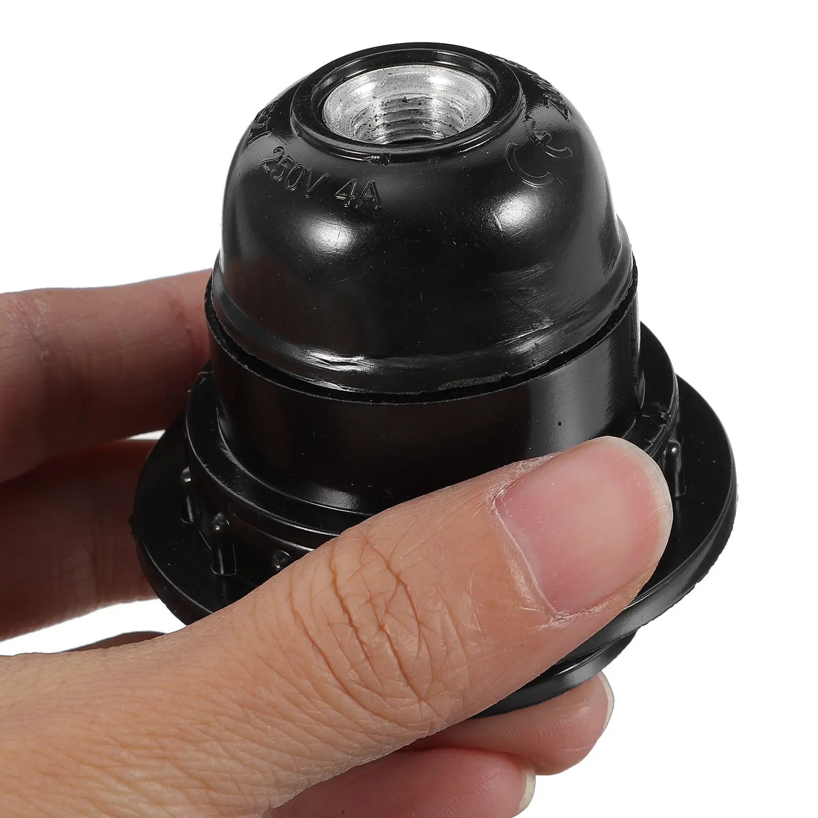 

Комплект из 4-х патронов E27: высококачественные антикоррозийные бакелитовые держатели для ламп, для ремонта светильников, DIY проектов, дома и офиса