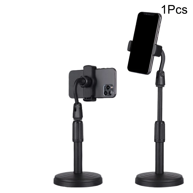 Adjustable Flexible Portable Tablet Holder For Phone Stand Lifting Desktop Live Streaming Stand Telescopic Desktop Disc Stand