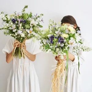 Natural Real Raffia Grama Palha, Palha Do Amor, Artesanato Artesanal DIY, Festa De Casamento Flor Presente, Embalagem Da Caixa, Corda De Tecelagem, Decoração Material 10 principais vendas rafia flores - №3