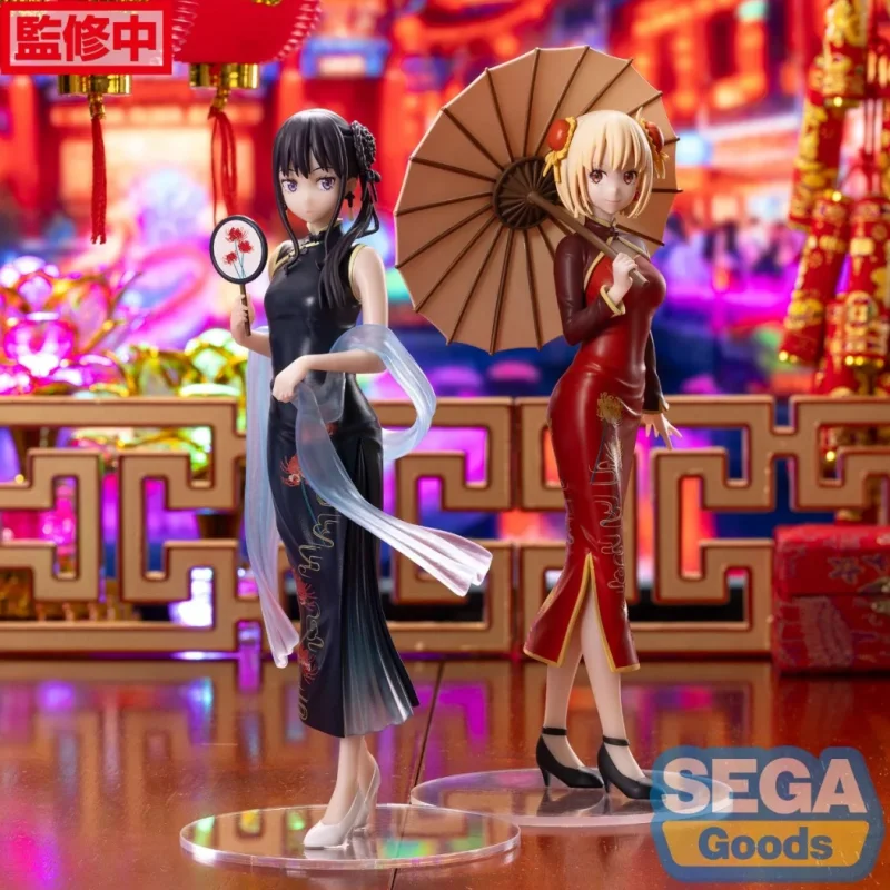 

Hot Sale Lycoris Recoil Nishikigi Chisato Inoue Takina Cheongsam Version 19cm Anime Action Figures Ornaments Toys Festvial Gifts