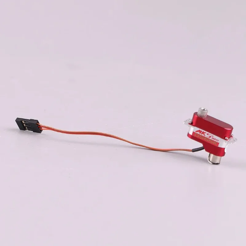 MKS DS65K Lightweight Servo Hollow Cup CNC Metal Tooth Motor 6.5g for DLG Glider 2.2KG Steering Gear Aircraft Model Accessories