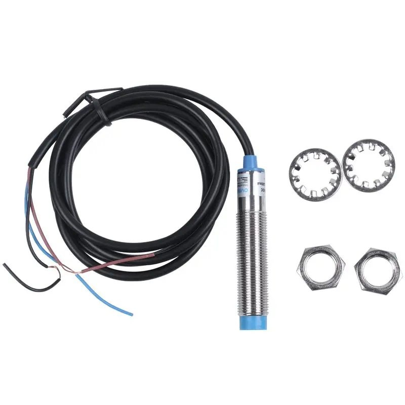 8X DC 6-36V PNP NO 3-Wire 4Mm Cylindrical Inductive Proximity Sensor Approach Switch LJ12A3-4-Z/BY-[A04I Tools]