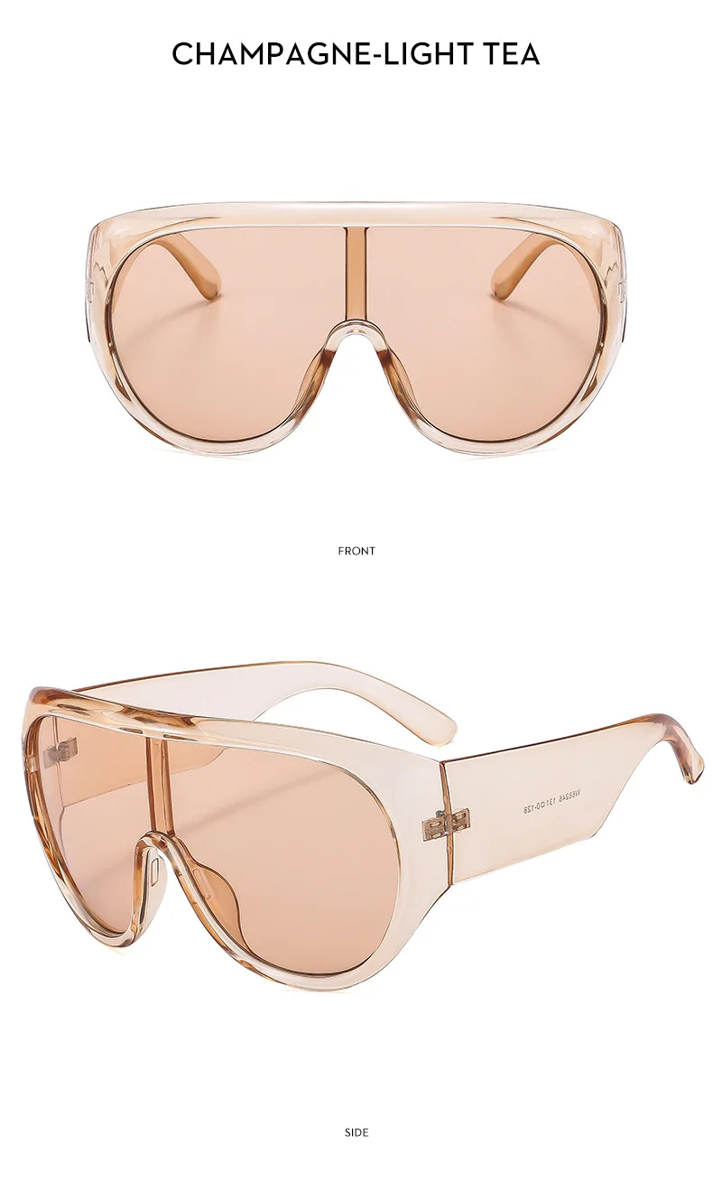 Neue Sport-Sonnenbrille mit übergroßem Rahmen, trendige personalisierte Sonnenbrille für Männer und Frauen, Outdoor-Radsport-Sonnenschutz-Sonnenbrille – Detail 16