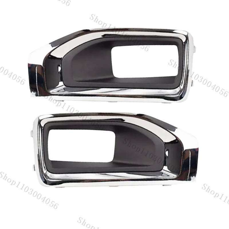 Fog Light Cover For GMC YUKON 2015 2016 2017 2018 2019 Fog Lights Chrome Cover Grill Front Bumper Fog Headlight Bezel