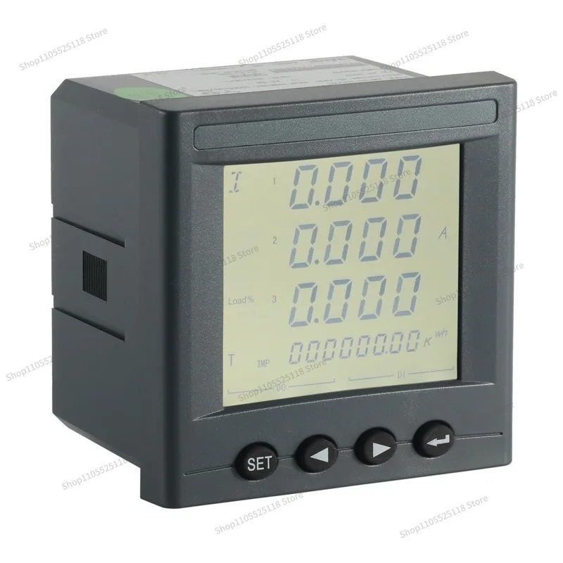 For AMC96L/72L-E4/KC Multi-function Power Meter, Open-hole Installation, High-precision Three-phase Energy Meter