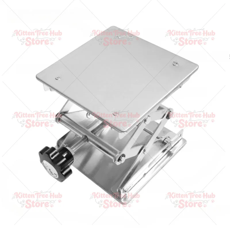 Stainless steel lift table mini 150*150mm 200*200MM small manual platform
