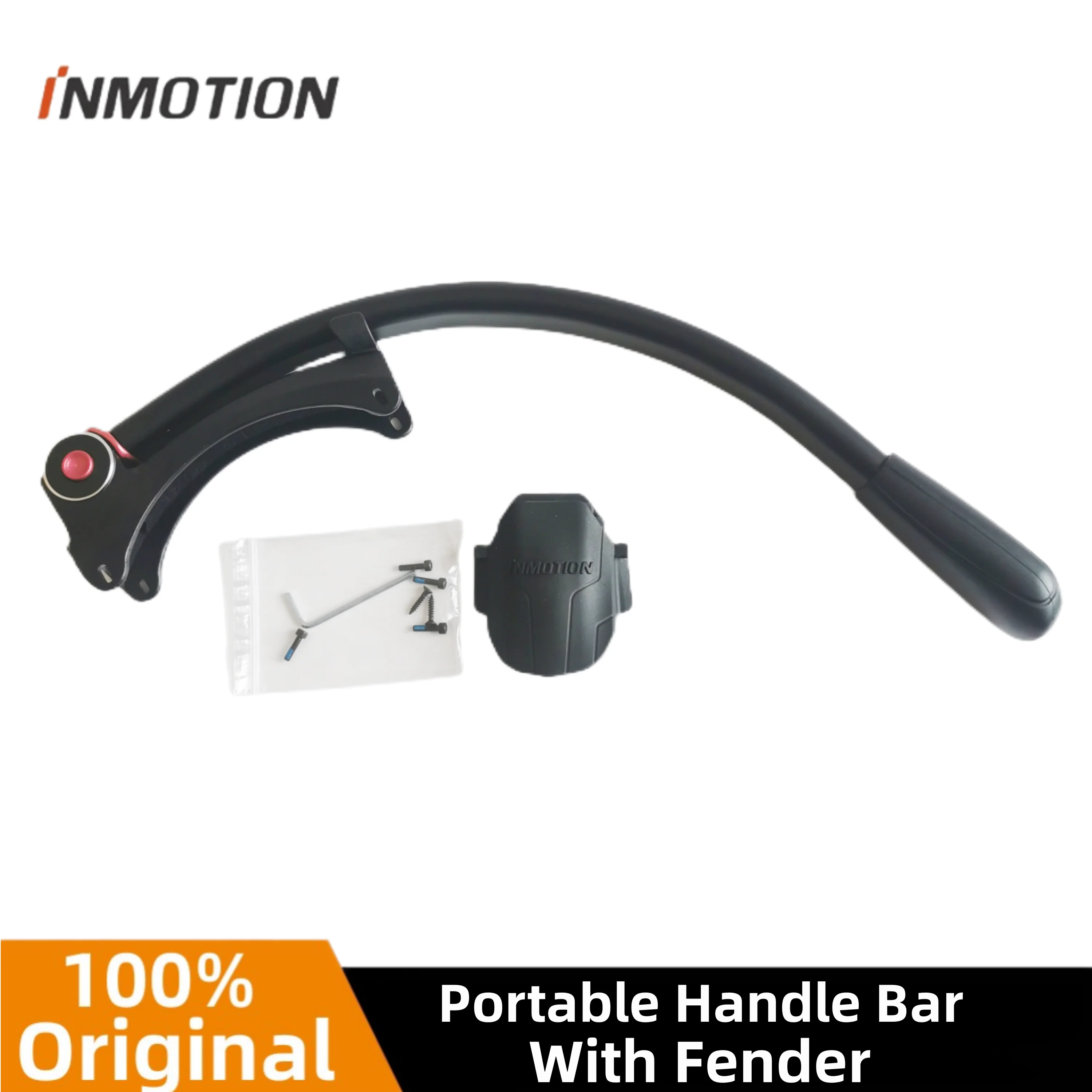 Original INMOTION V5 V5D V5F Portable Handle Bar Fender For Unicycle Self Balance Scooter Portable Trolley Pulling Push Rod Part