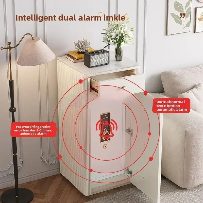 Smart Fingerprint Password Box Hidden Anti-theft All-steel Safel17