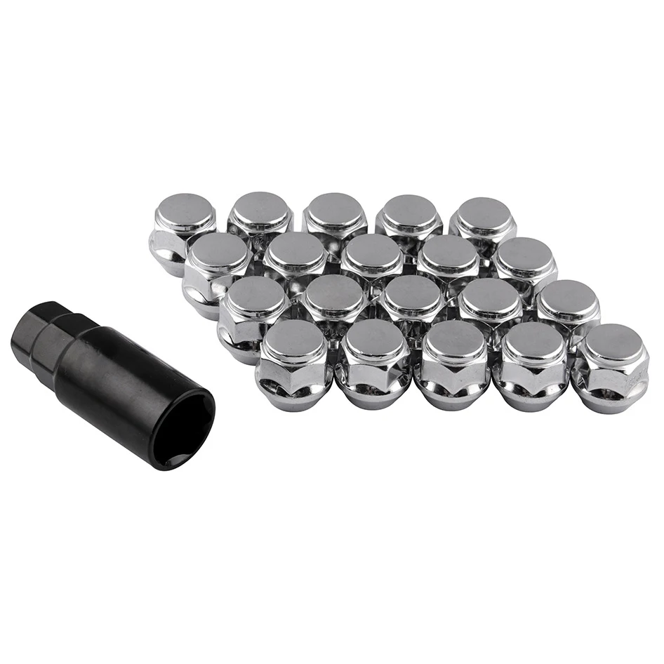 

20Pcs M12 X P1.5 Car Surface Plating Nuts Fit for Honda with a