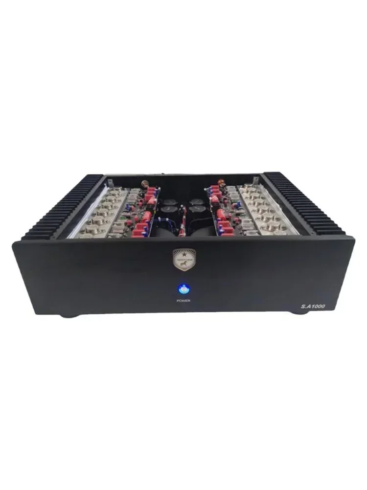 

AMXEKR 50w*2 Reference Musical Fidelity A1000 Class A Power Amplifier ON Transistor MJ15024 25 High Power HIFI Amplifier Audio
