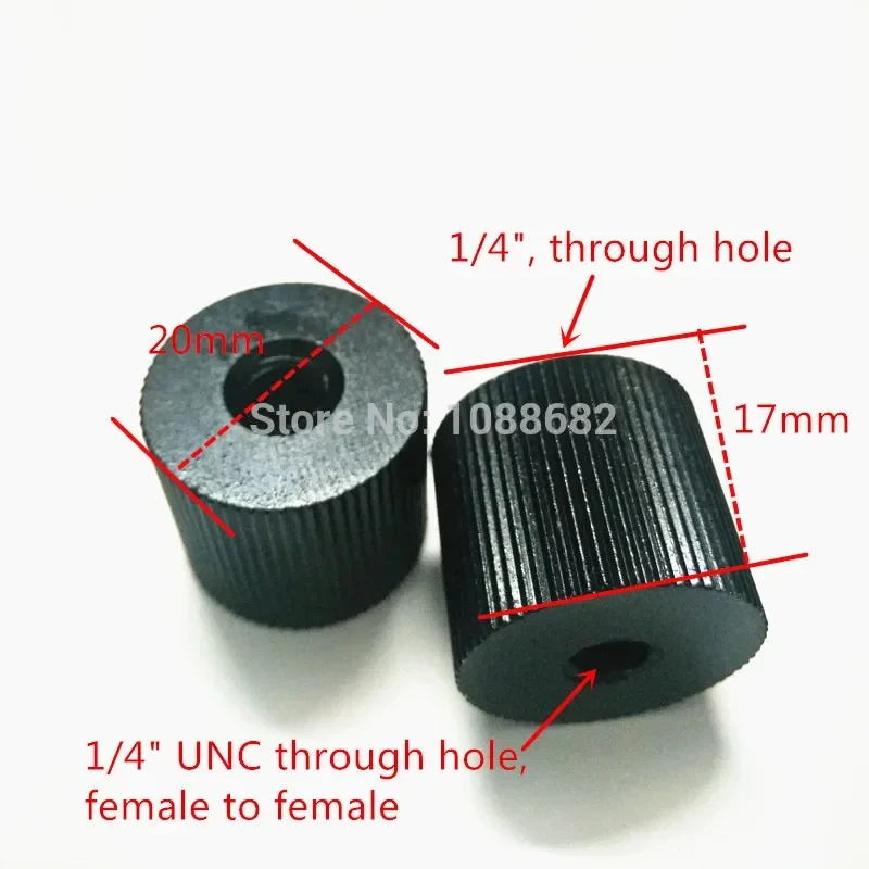 أنثى محول برغي لحامل ثلاثي القوائم ، ذراع سحري ، كاميرا ، DSLR ، صورة ، GoPro ، إكسسوارات أنثى إلى أنثى ، من أنثى إلى أنثى