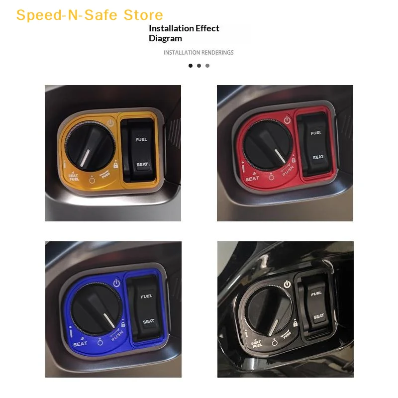 Protective Smart Key Switch Cover for GTRS GIORNO Plus LEAD 125 PCX 160 CLICK 160 SCOOPY Everyday Motorcycle Security Upgrade