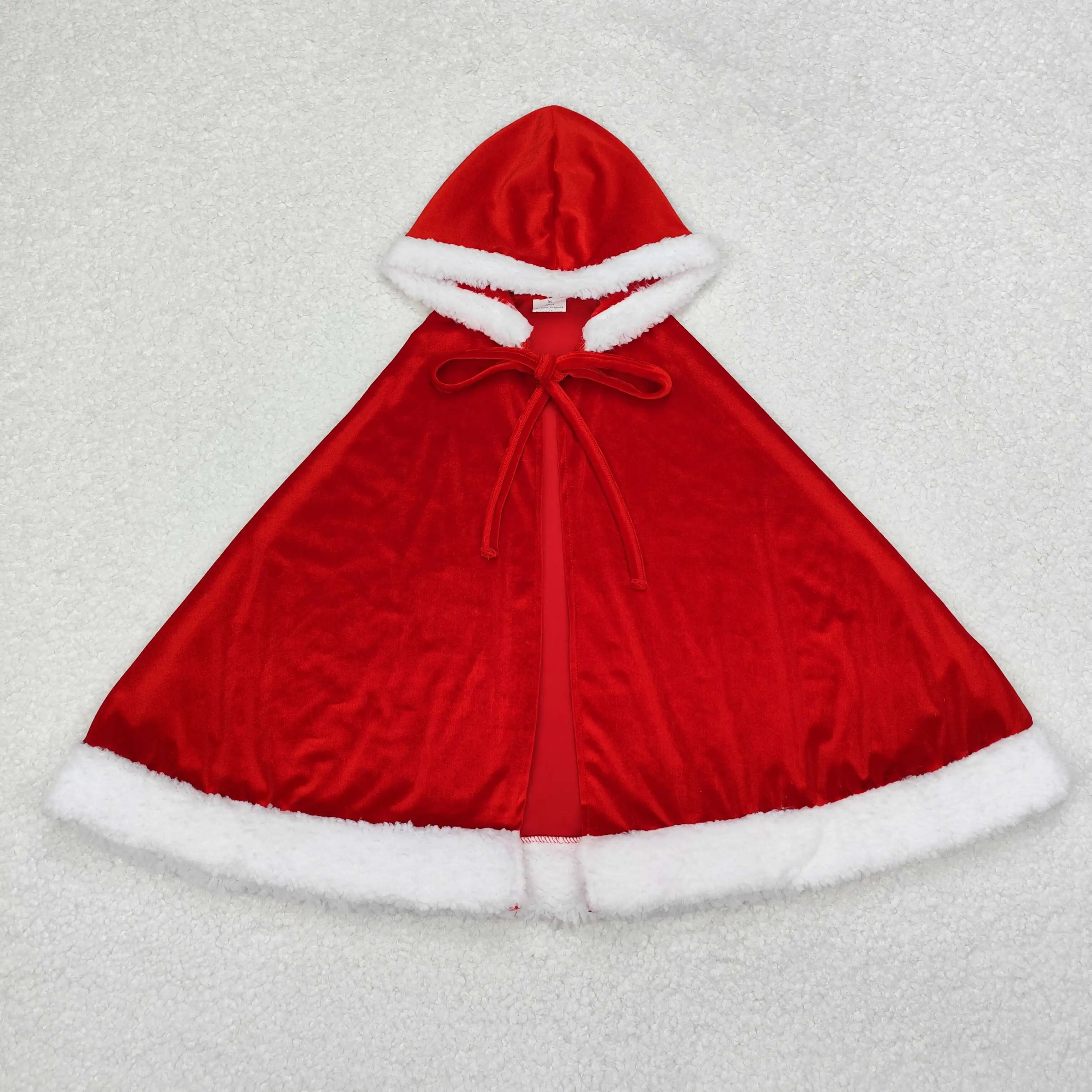 

GLD0726 Summer kids clothes girl Boutique girls dresses White frayed solid red hooded cape Wholesale baby girl clothes dress