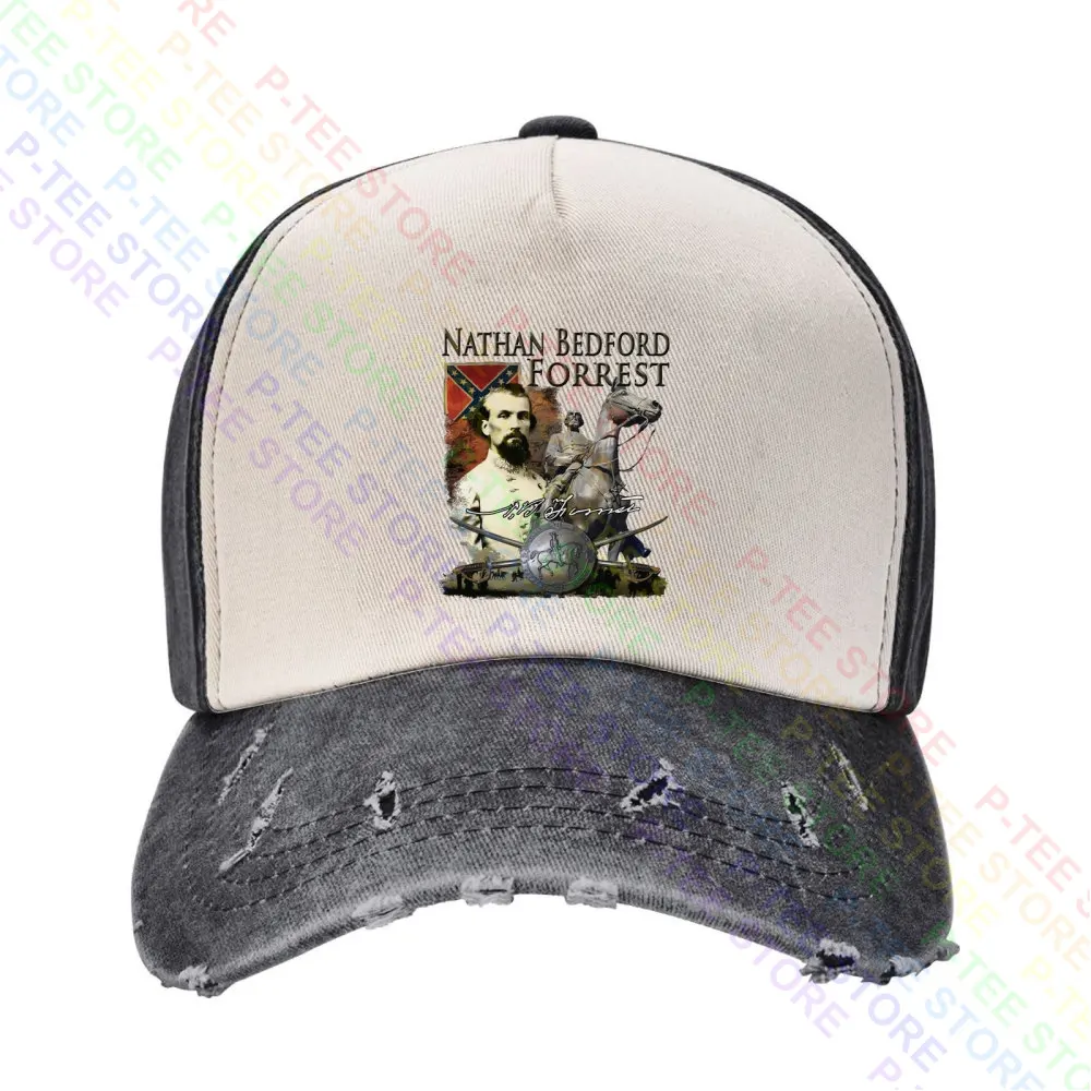 Nathan Bedford Forrest Signature Series Civil War Baseball Cap Snapback Caps Knitted Bucket Hat